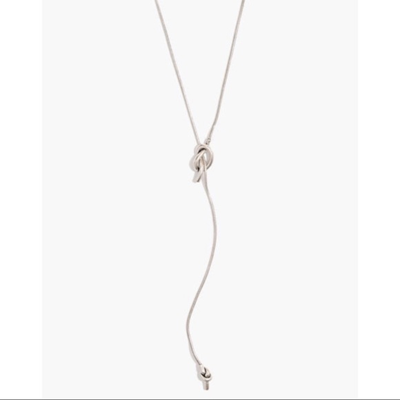 Banana Republic Jewelry - Silver knot necklace